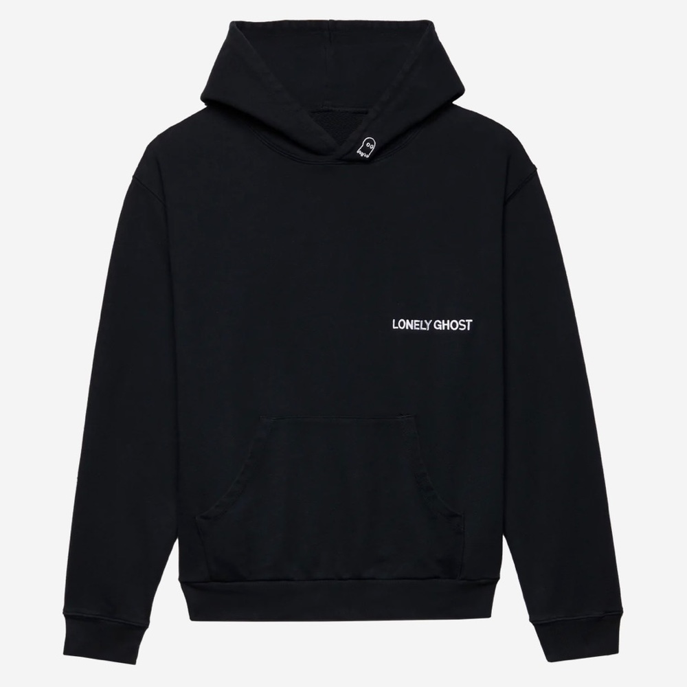 Lonely Ghost Daily’s Hoodie Black